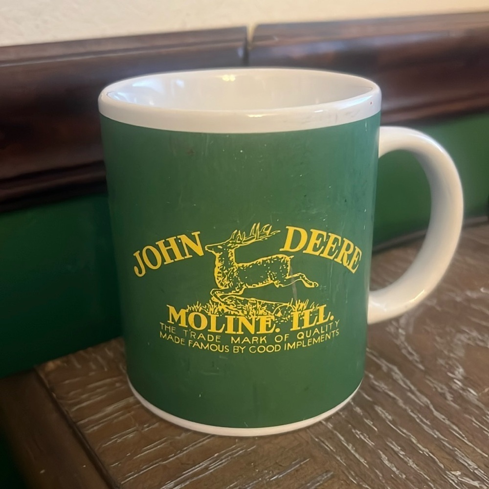 JOHN DEERE MUG Gibson John Deere Moline, ILL. Coffee Mug
